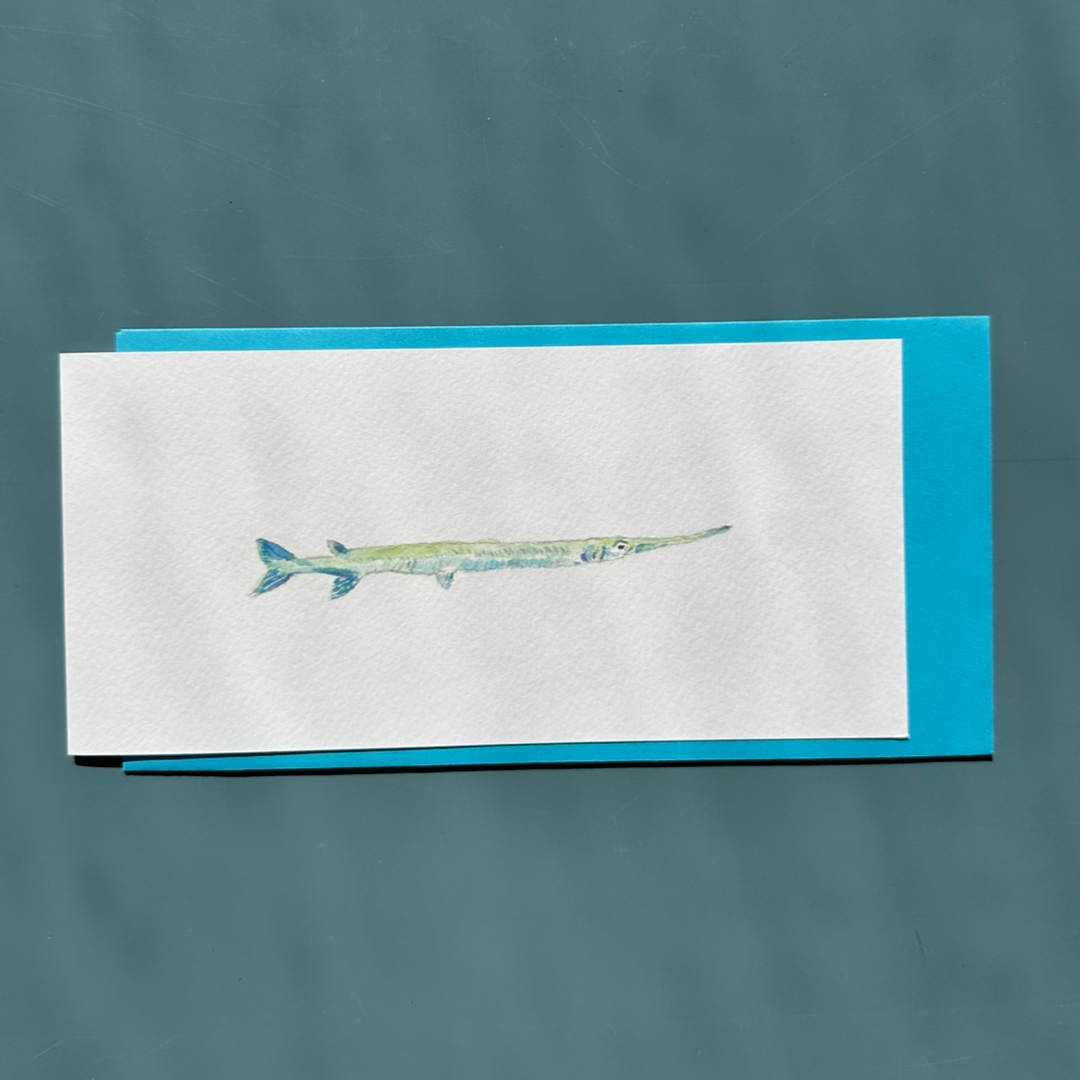 Needlefish Greeting Card