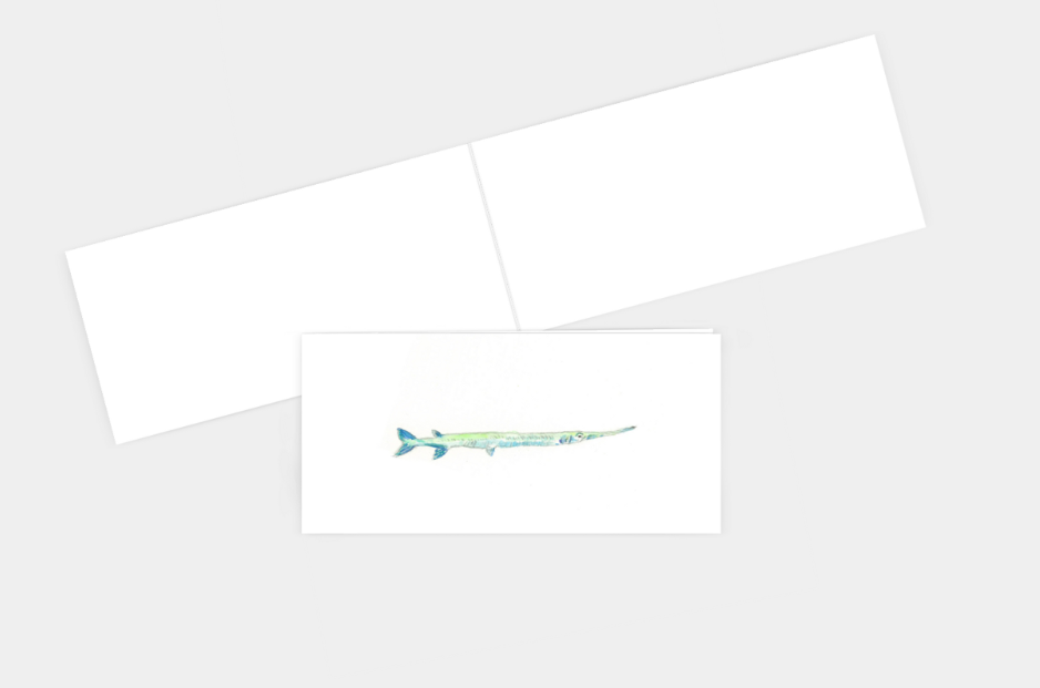 Needlefish Greeting Card